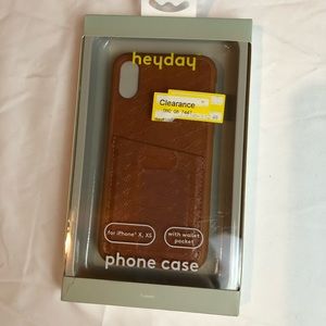 Heyday iPhone X, XS phone case with card sleeve